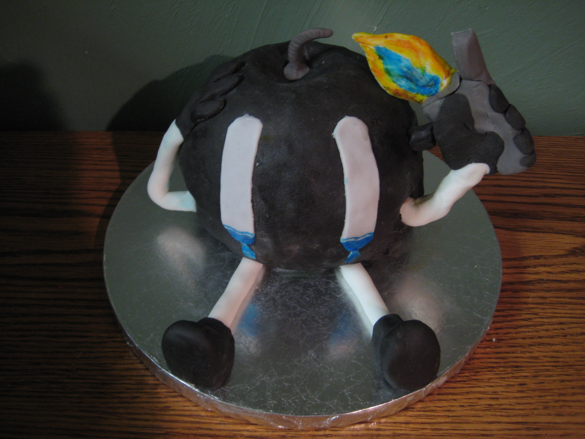 Self Destruction cake