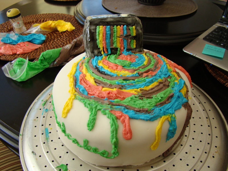 Test Pattern cake