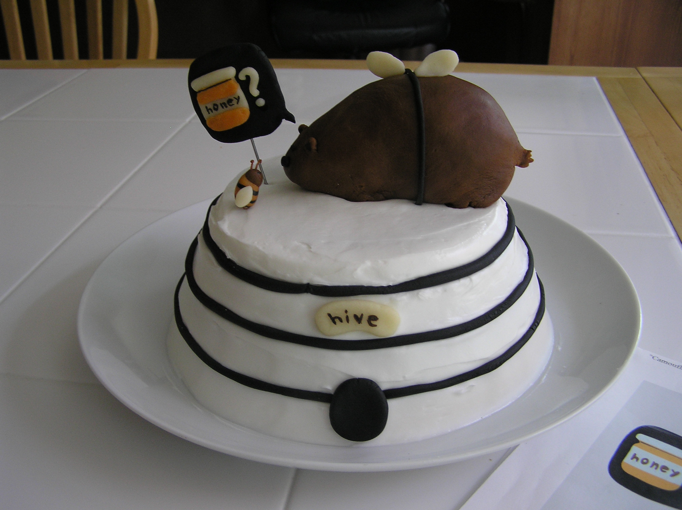 Camouflage cake