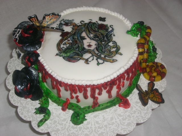 Beauty before Death cake