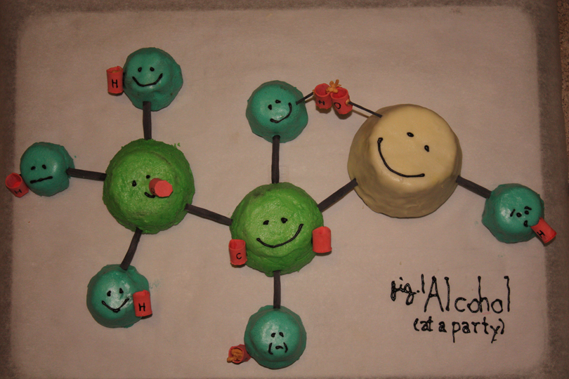 Introduction to Molecular Bonding cake