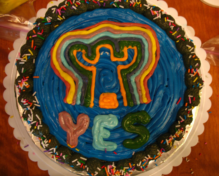 Yes, Yes, Yes, Yes cake