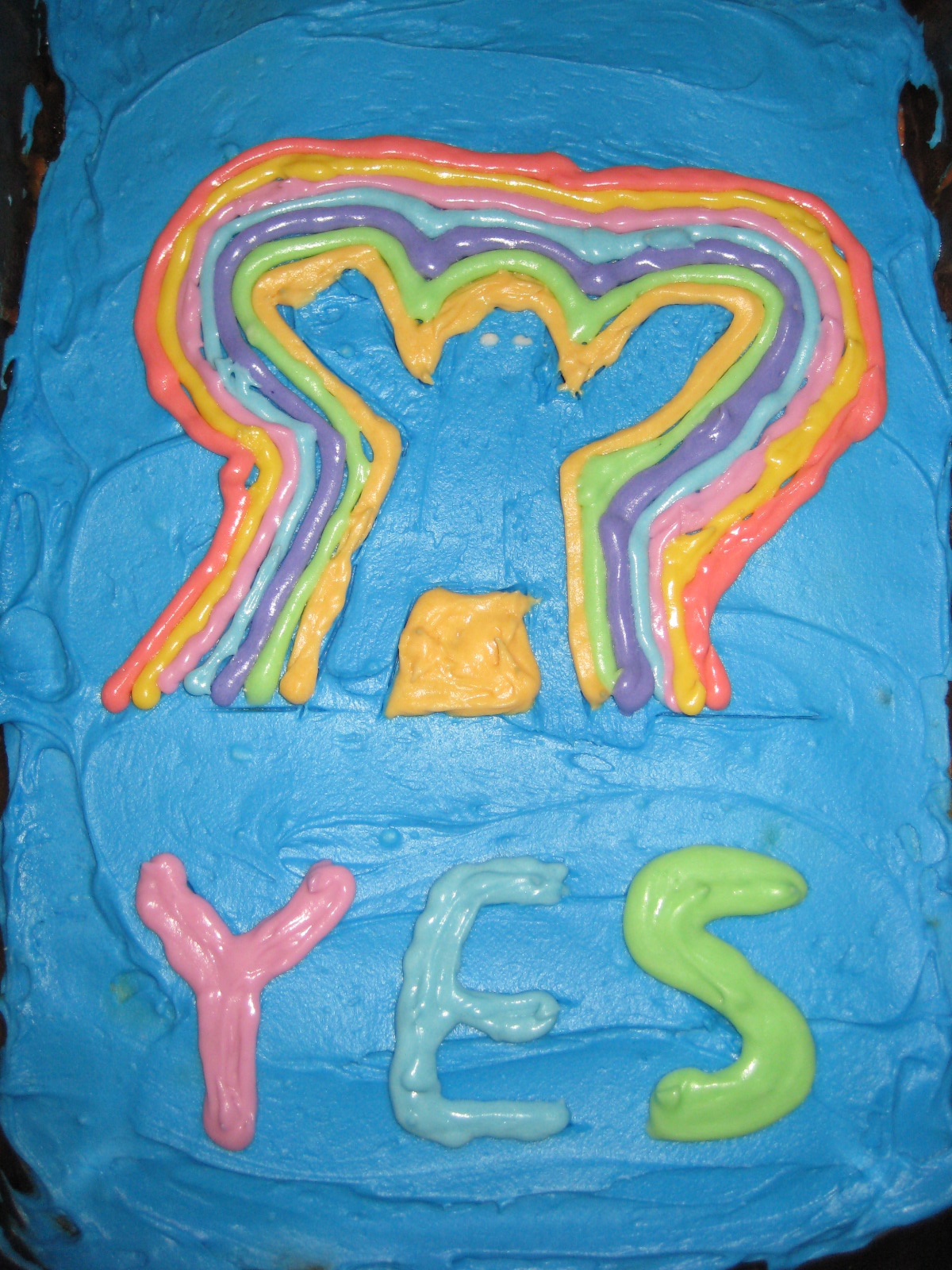 Yes, Yes, Yes, Yes cake