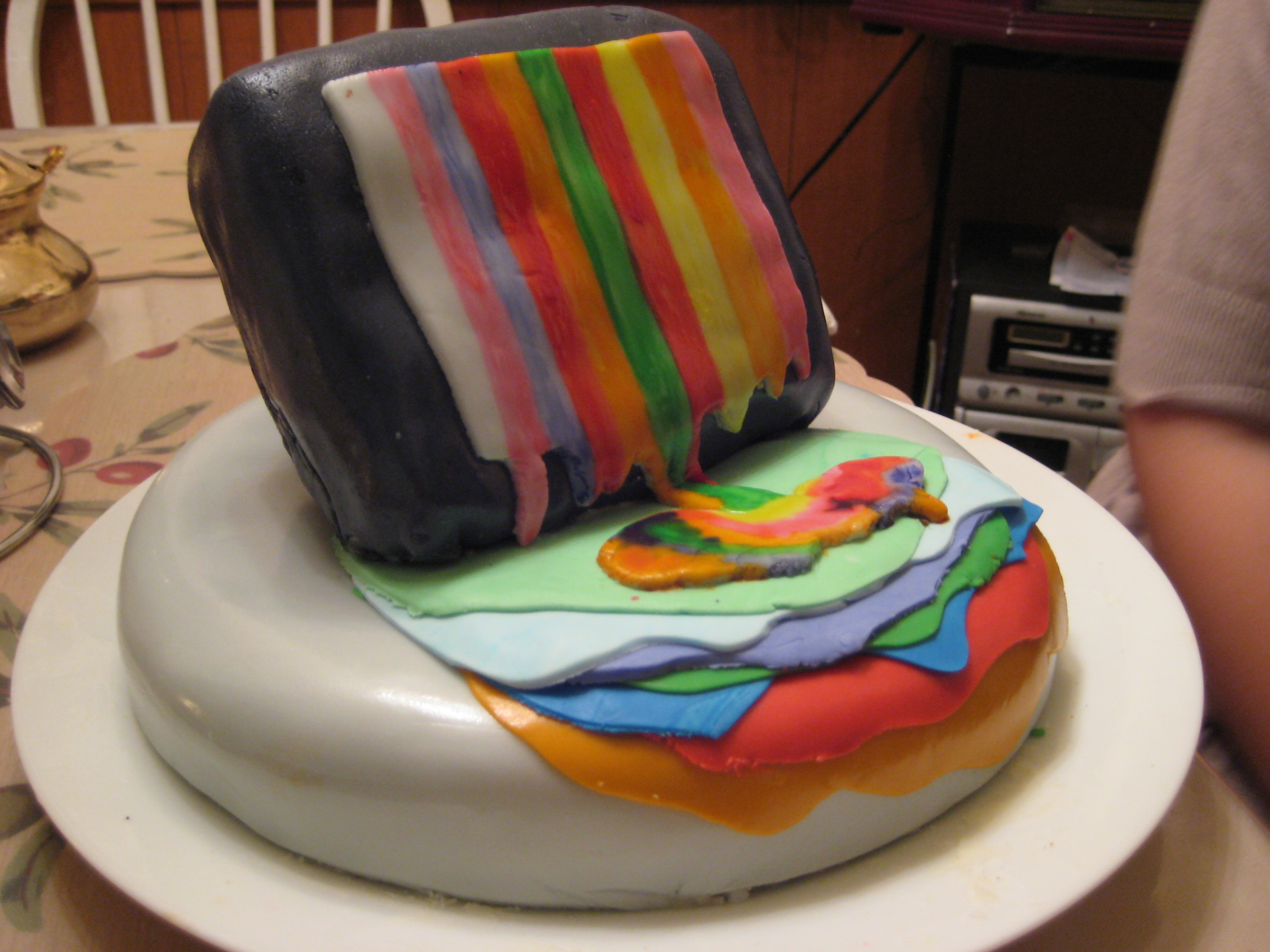 Test Pattern cake