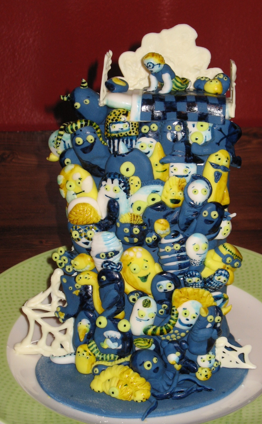 Under My Bed cake