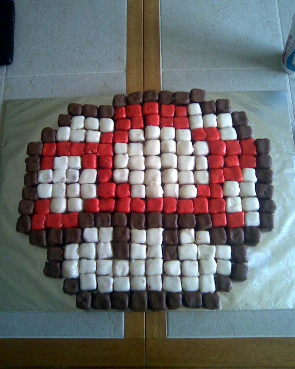 Magic Mushrooms cake