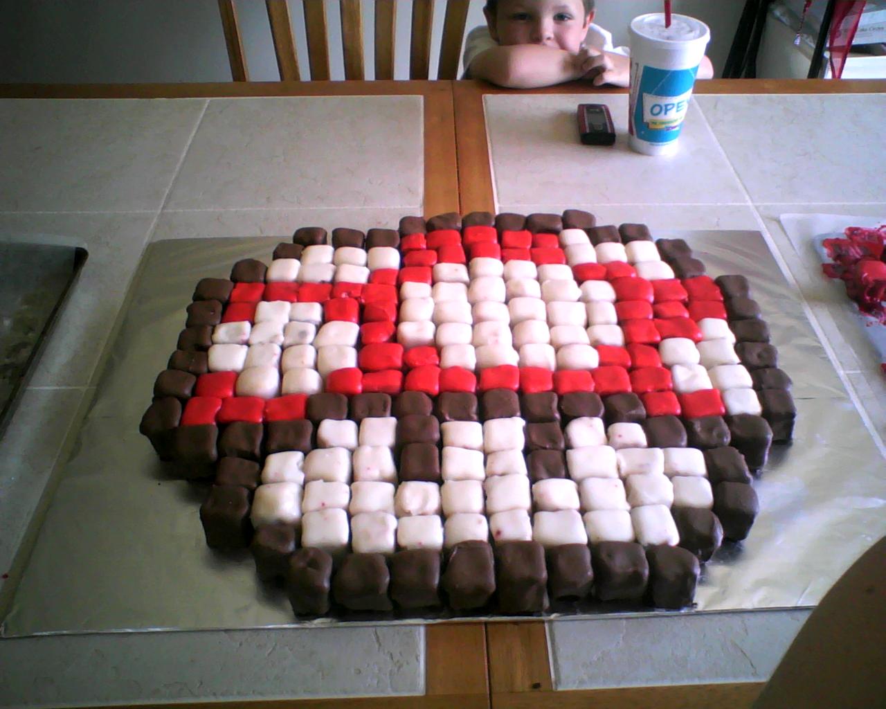 Magic Mushrooms cake by Ami Schumacher