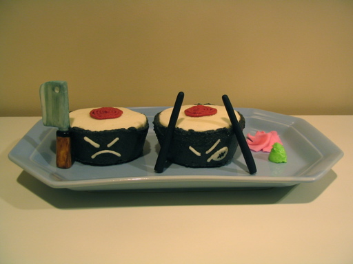 Revenge Of The Sushi cake