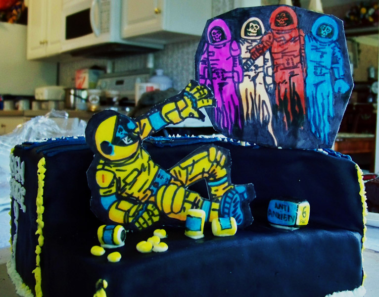 The Madness of Mission 6 cake