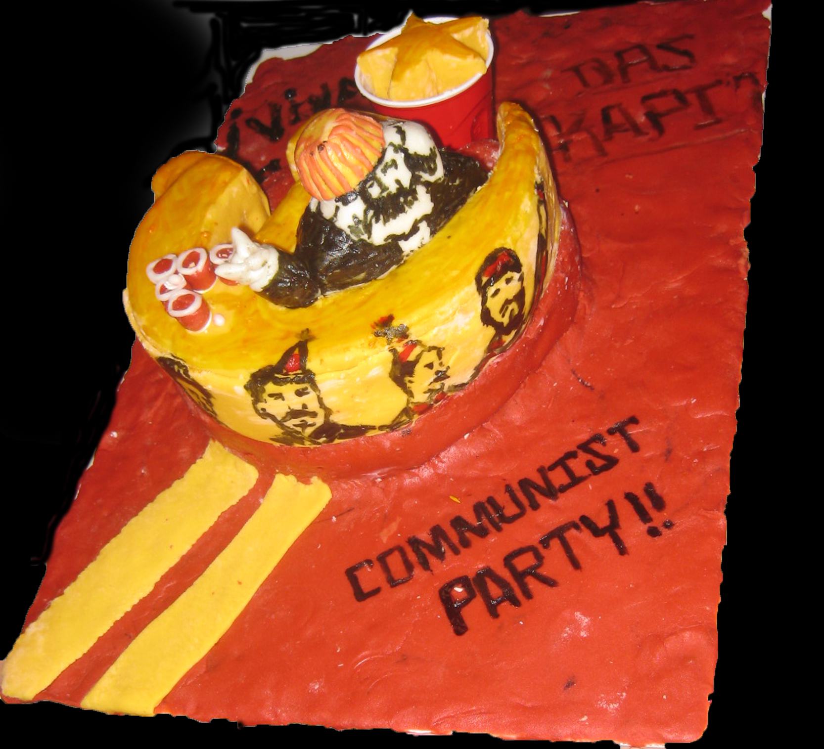 The Communist Party cake