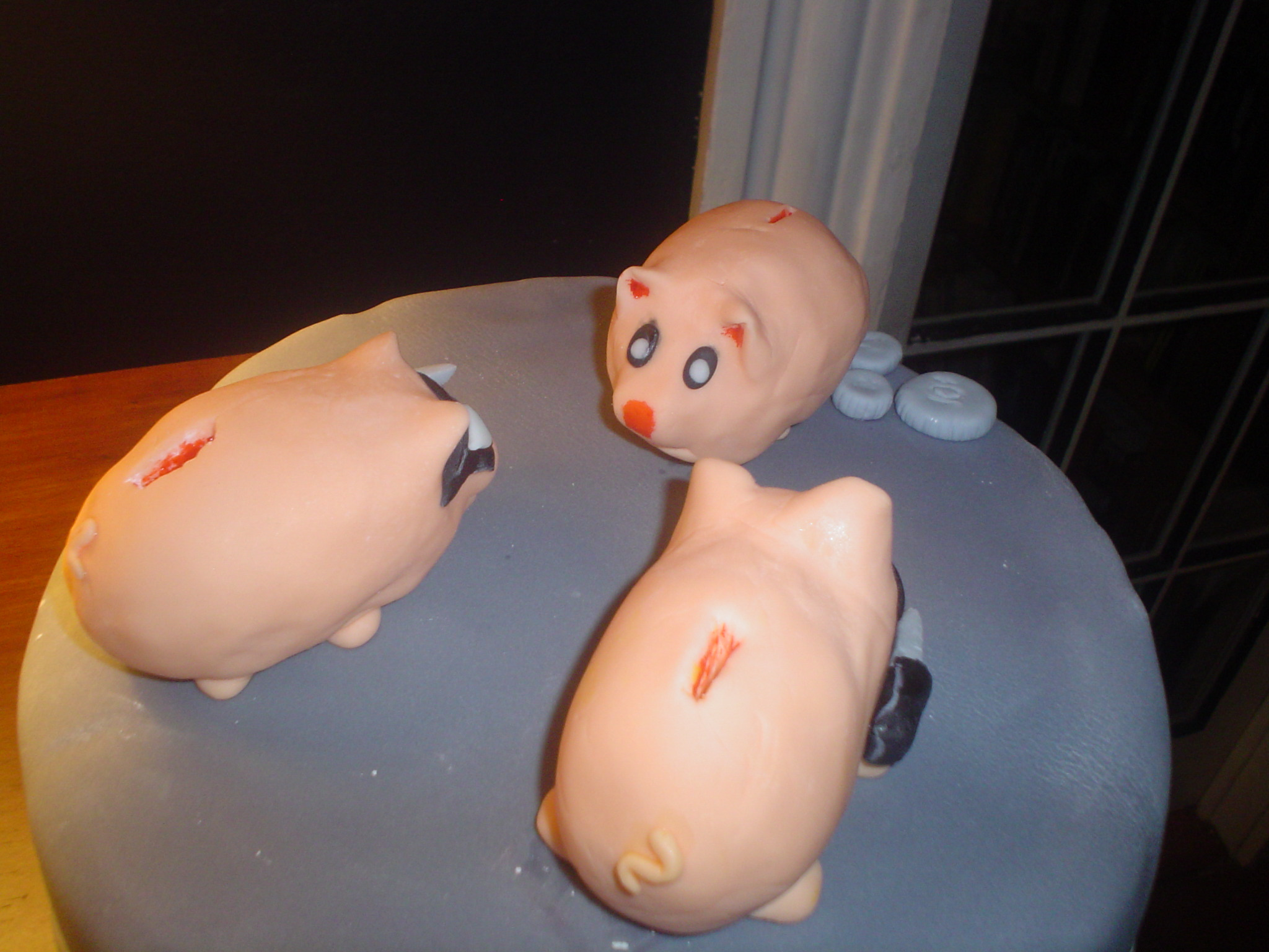 Piggy Bank Heist cake