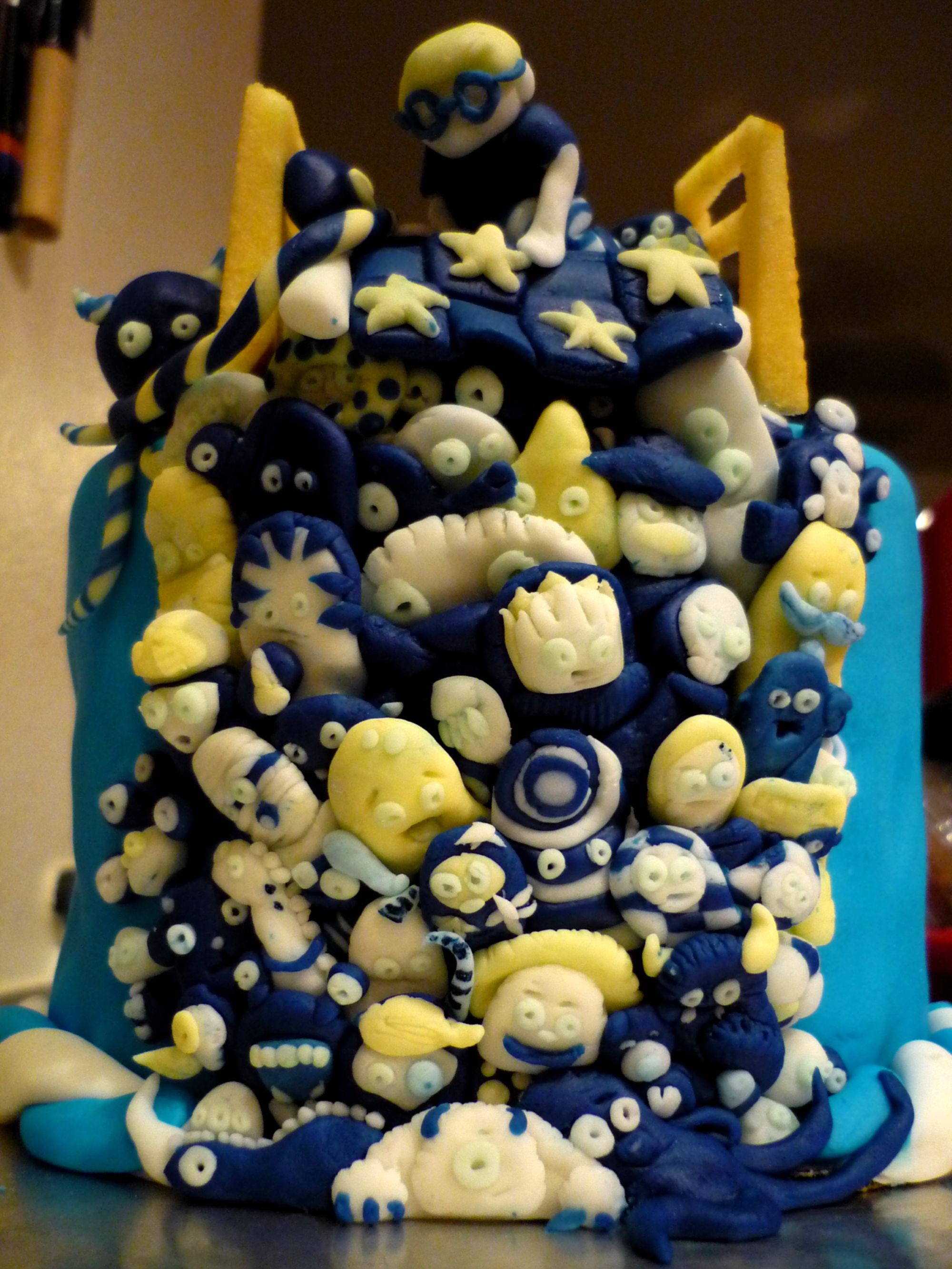 Under My Bed cake