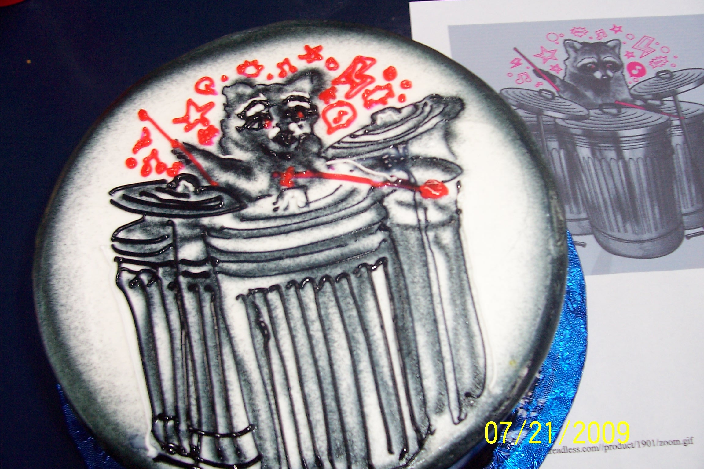 The Drummer cake