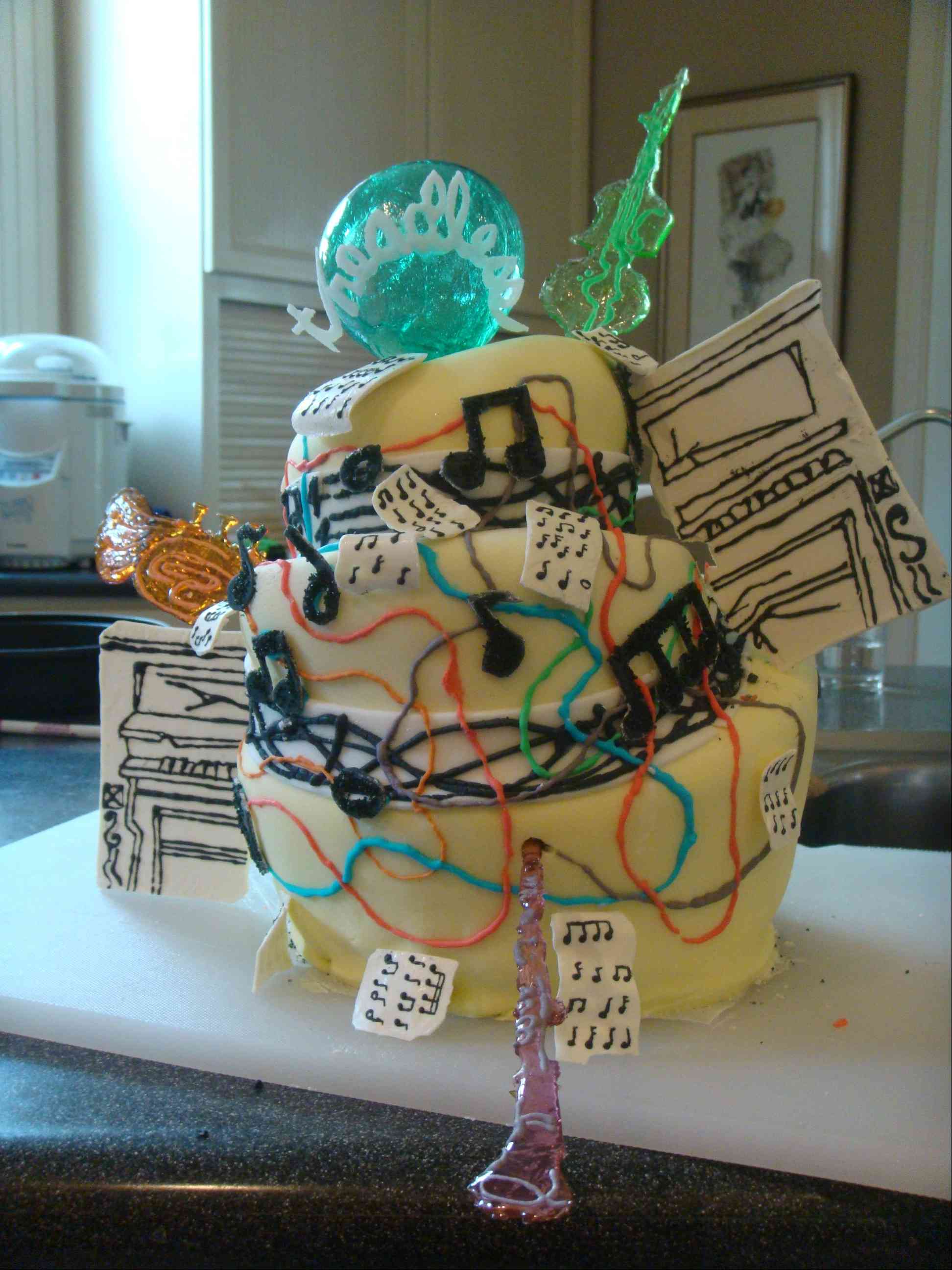 Breaking The Sound of Music cake