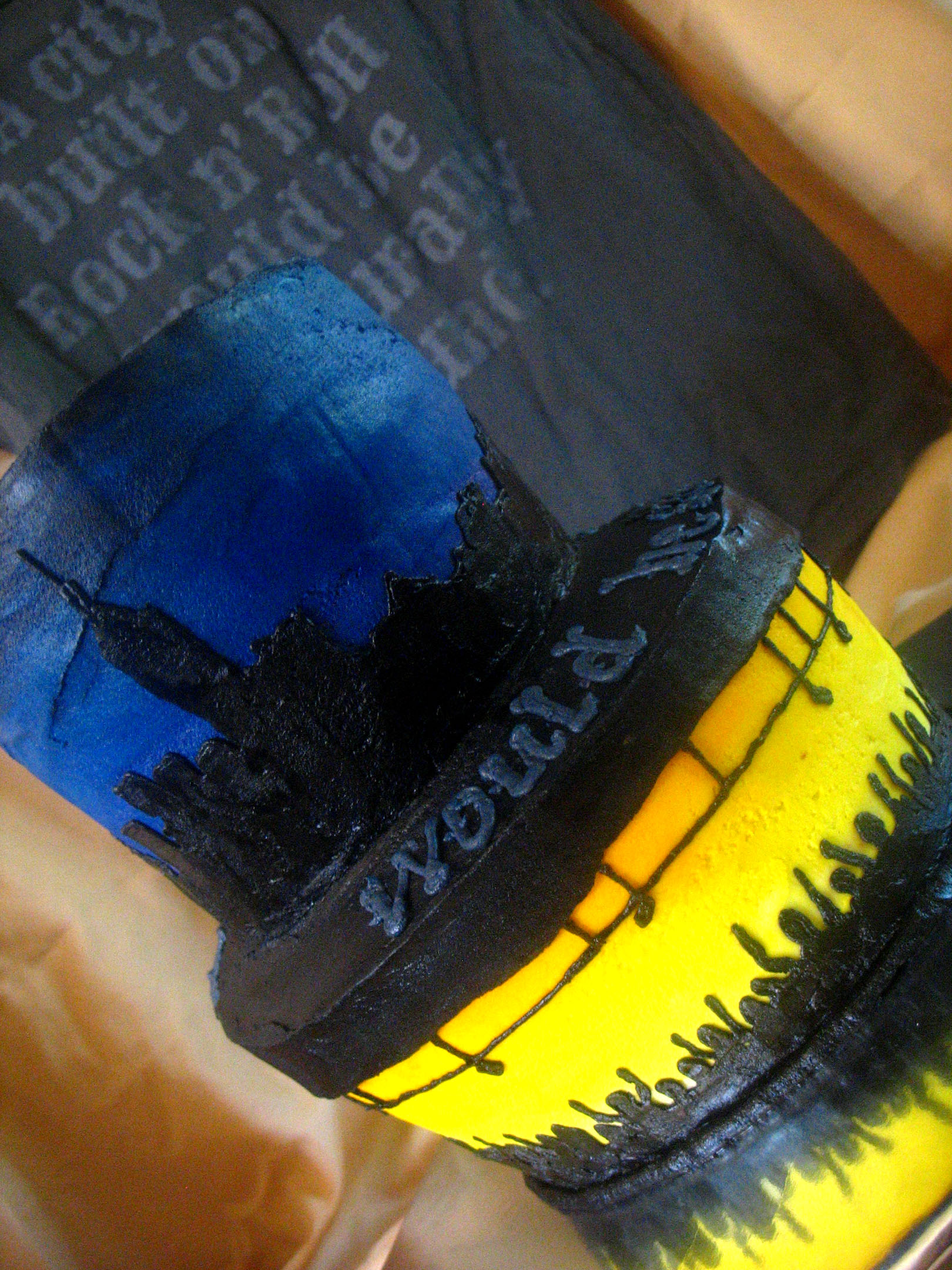 A city built on rock n' roll would be structurally unsound cake