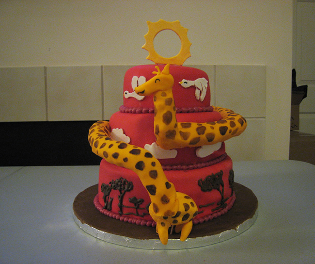 I'm Like a Bird! cake