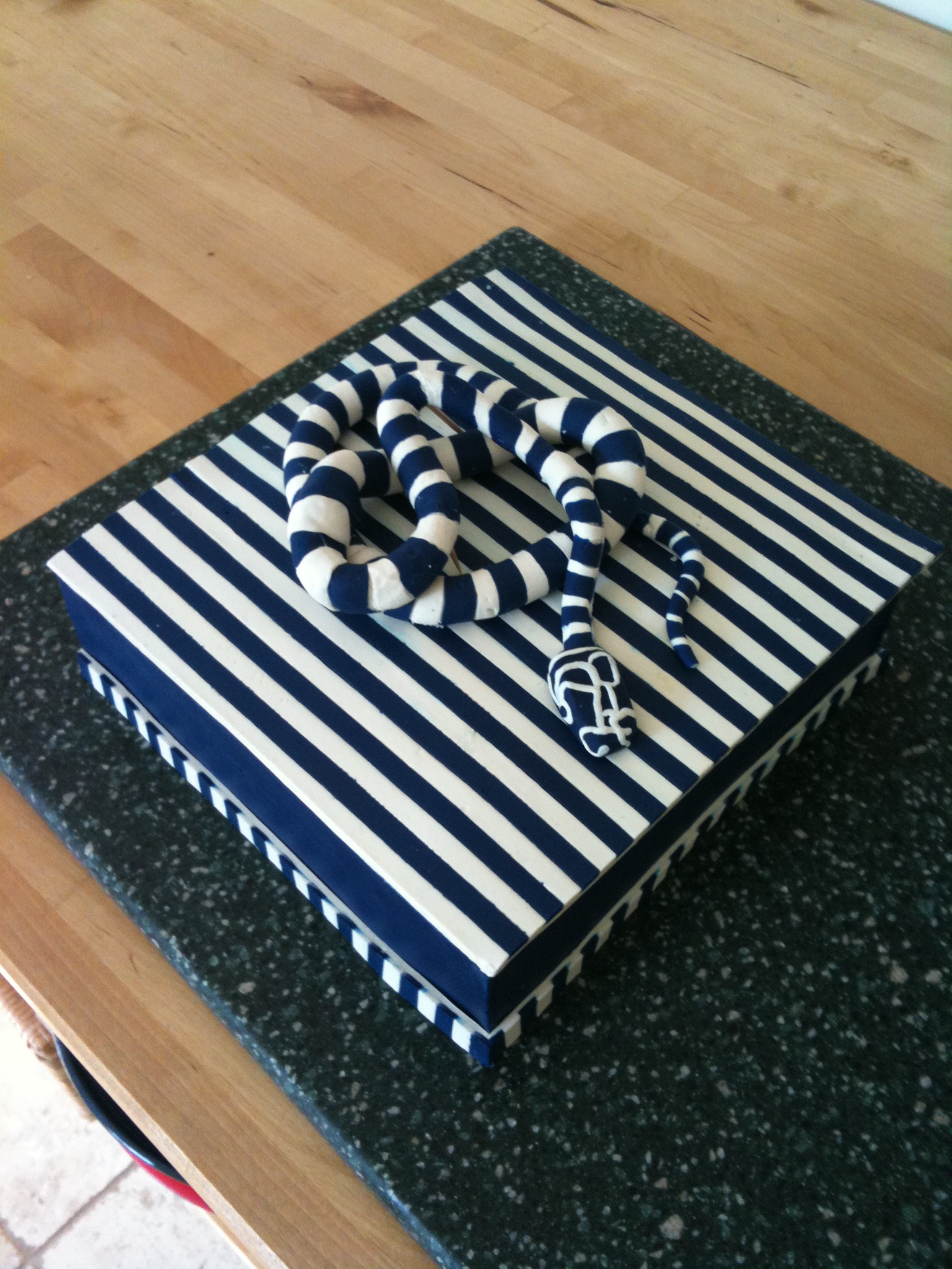 The Sailor and the Sea Serpent cake