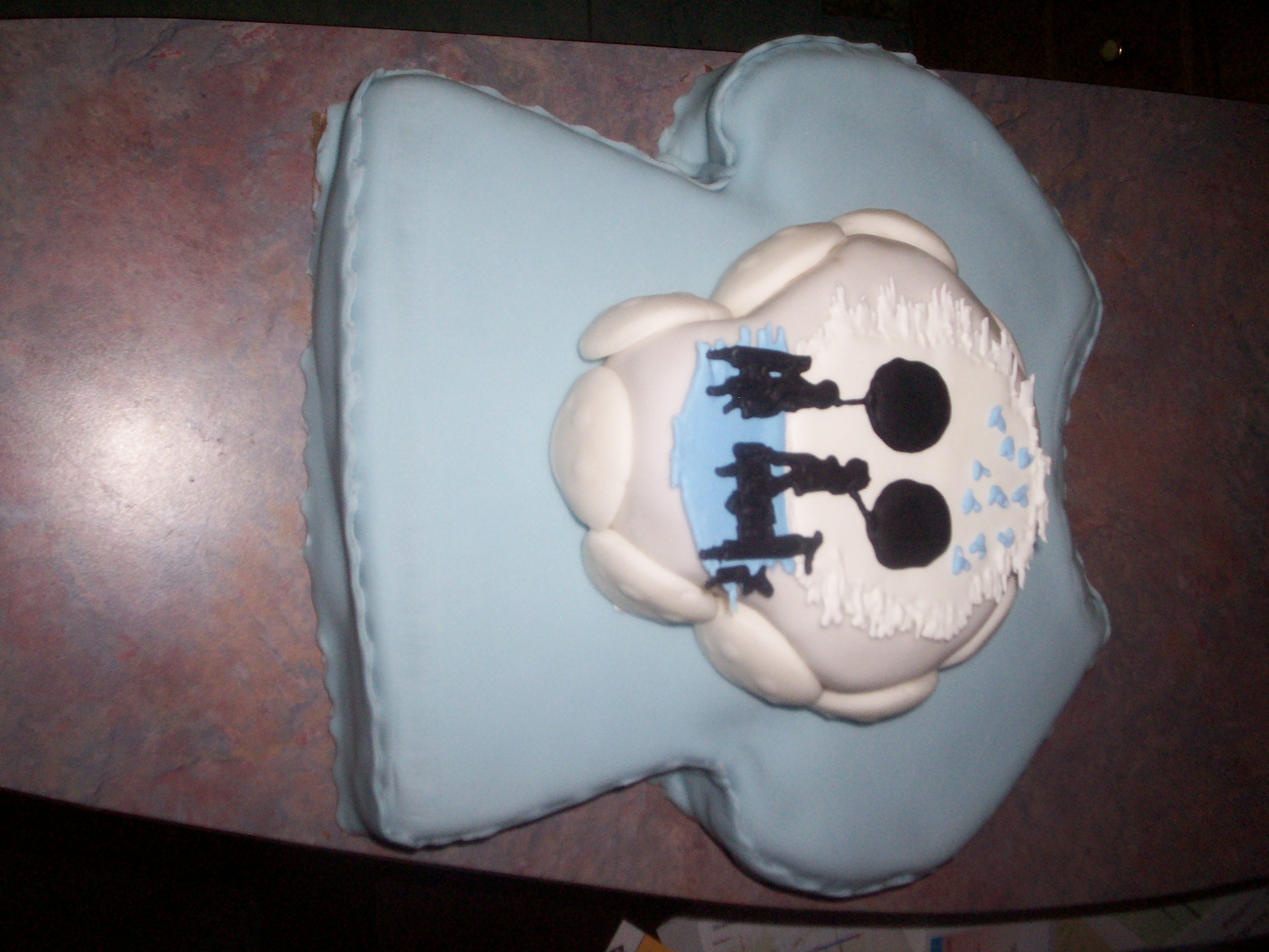 Bye Bye Apocalypse cake