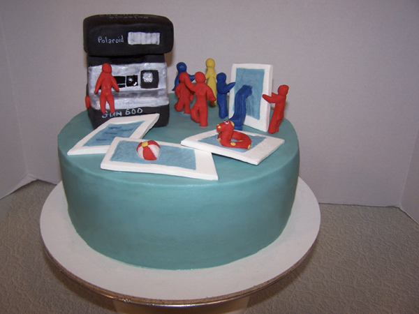 Instant Pool Party cake