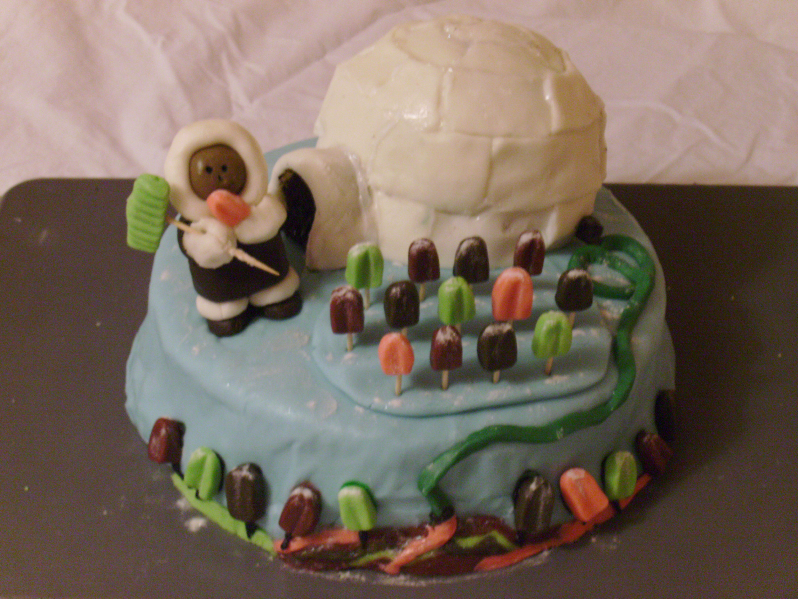 Polar Gardening cake