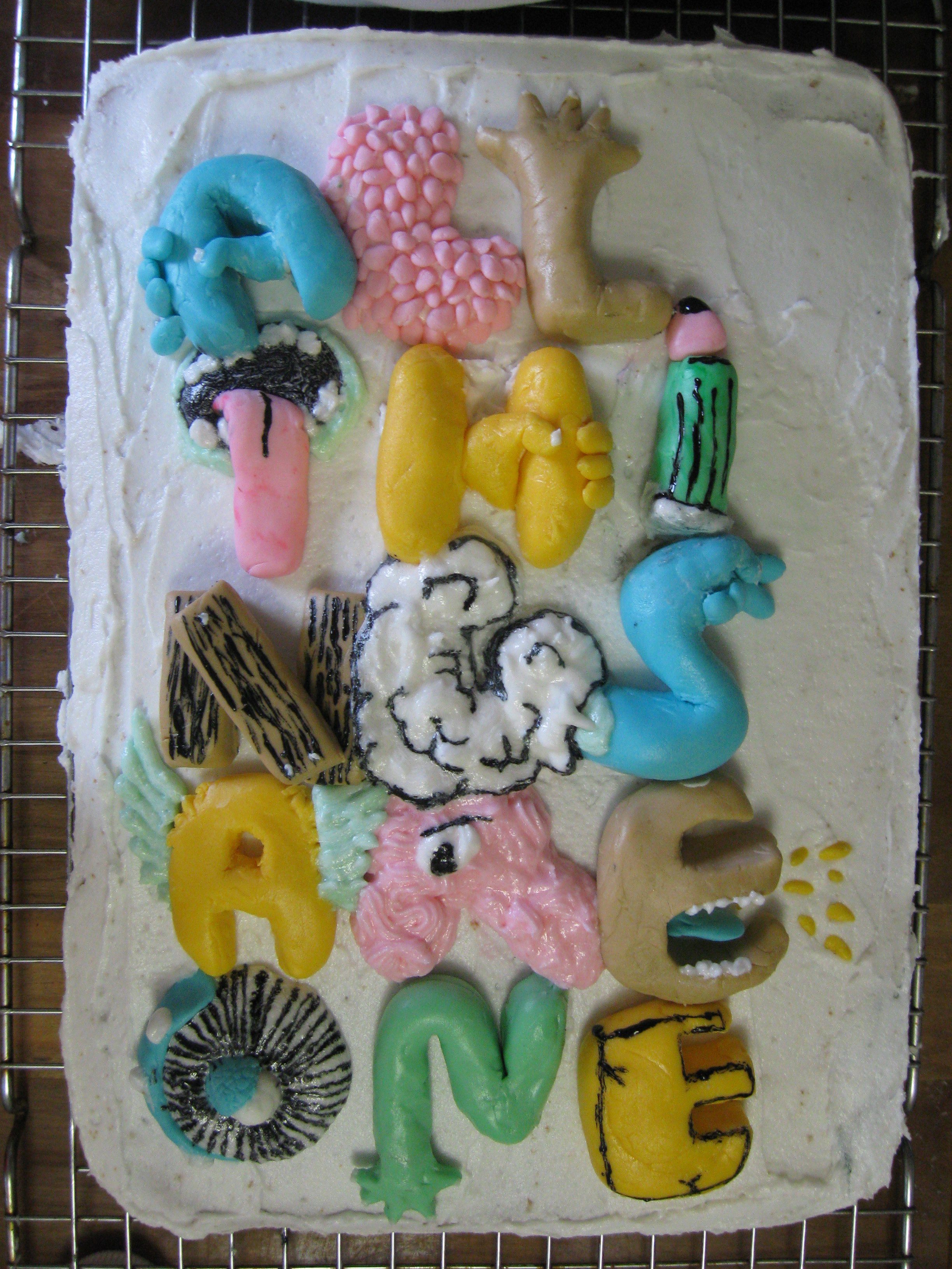 All Things Are One cake