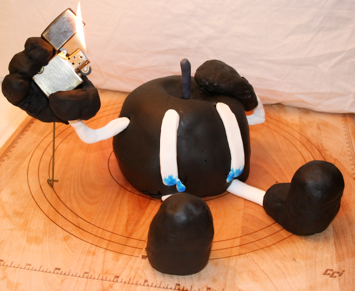 Self Destruction cake