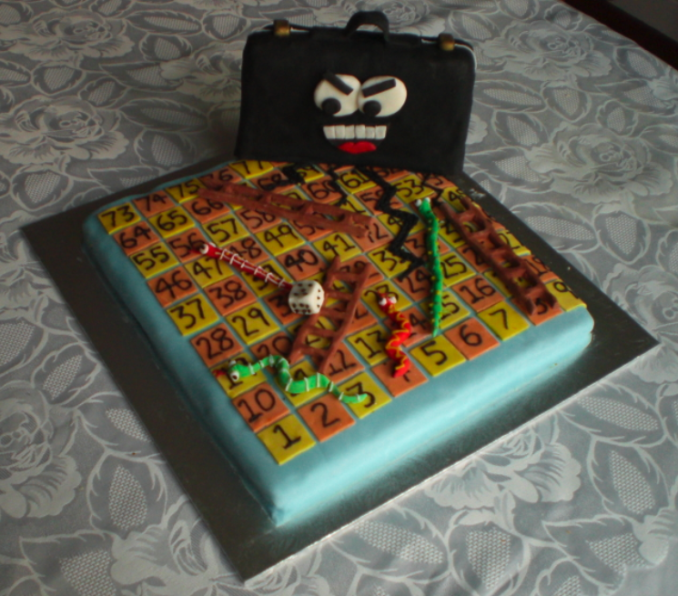 It's All Fun and Games Until Somebody Brings a Briefcase cake