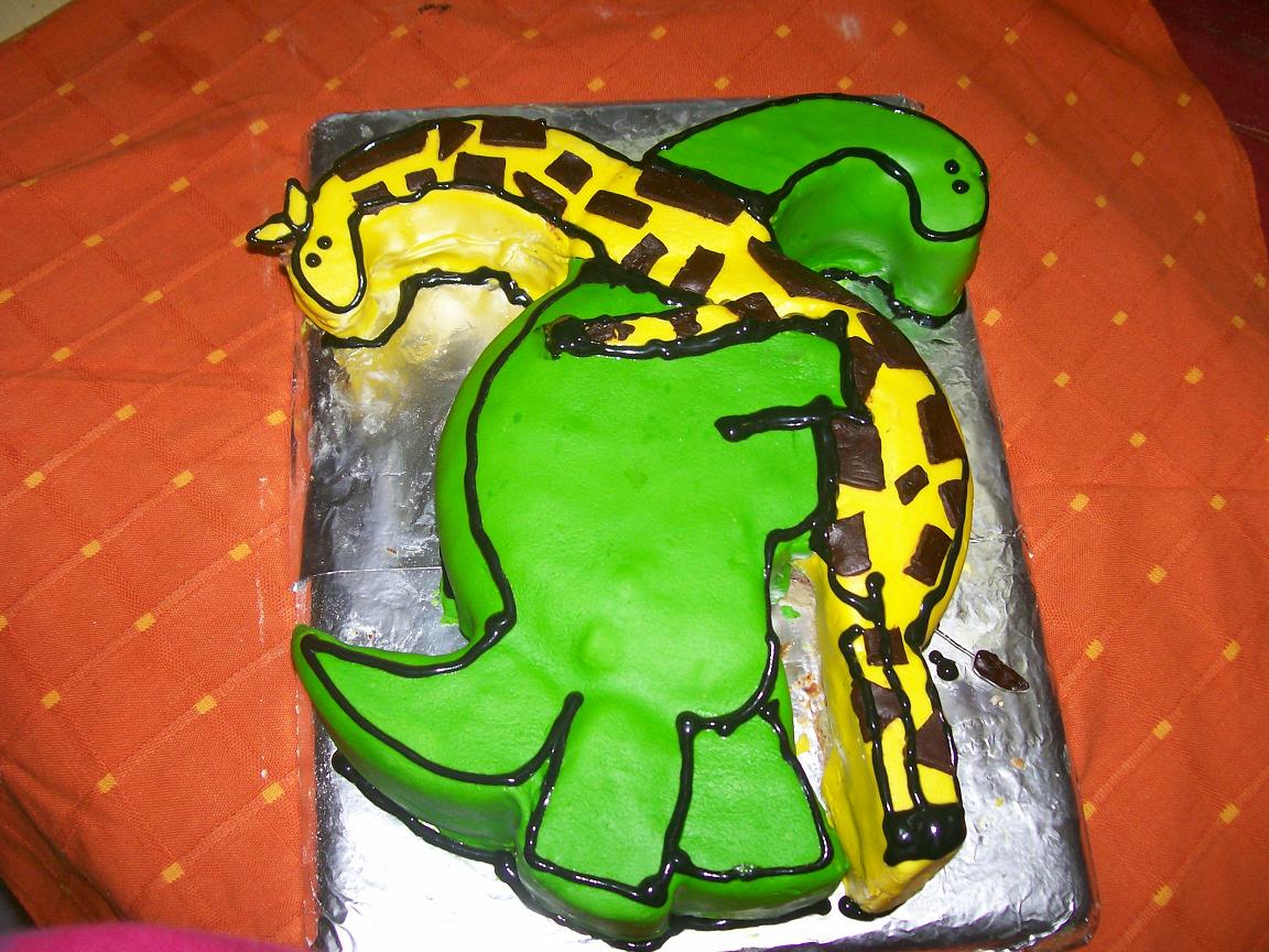We're On The Same Level Print cake