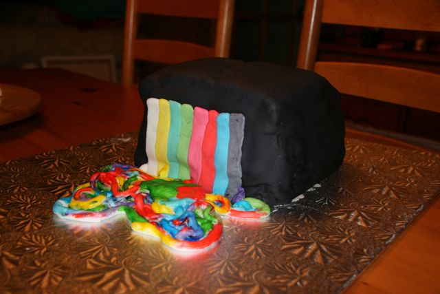 Test Pattern cake