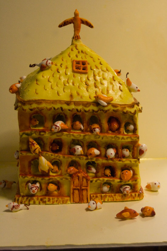 Imposter In The Bird Hotel cake