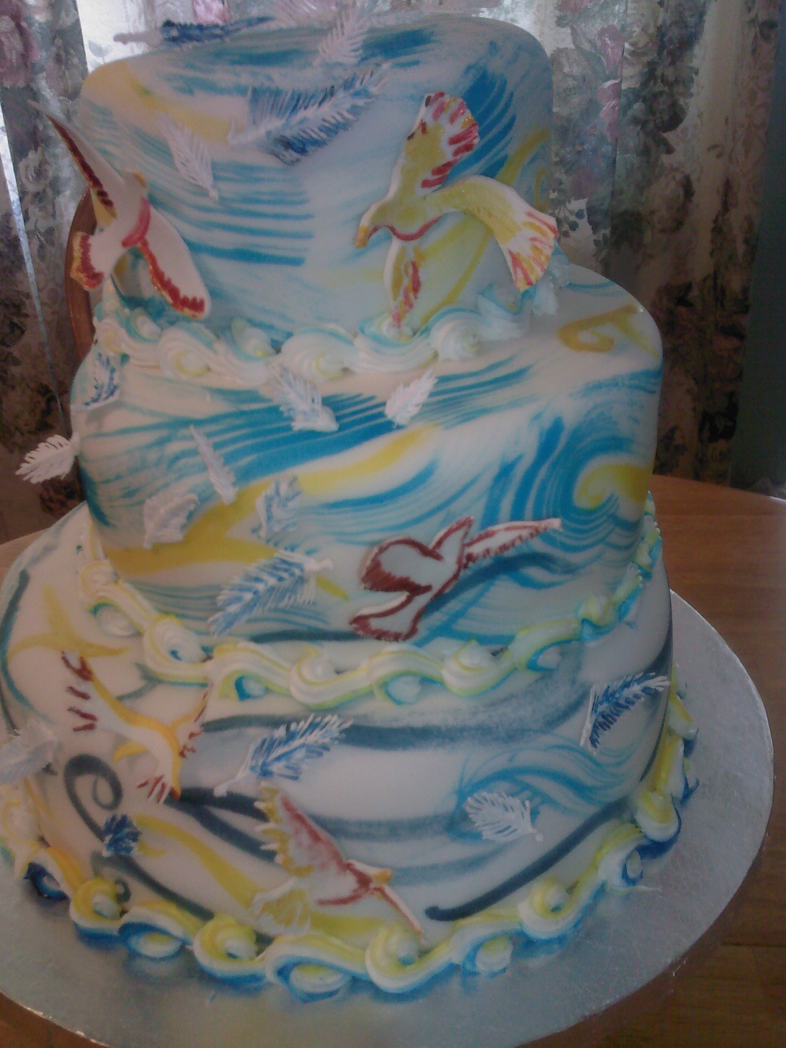 Spring Wind Rising cake