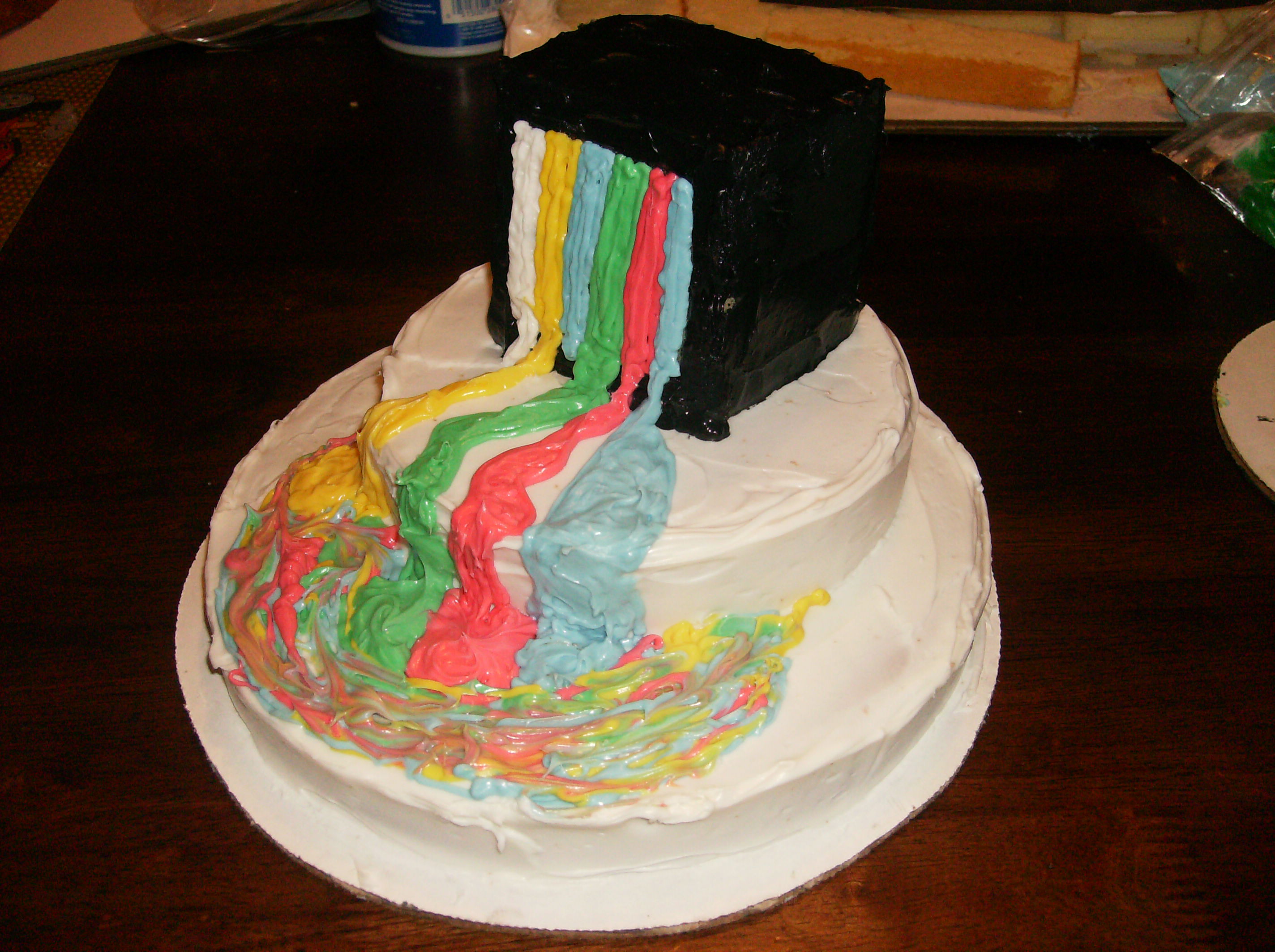 Test Pattern cake