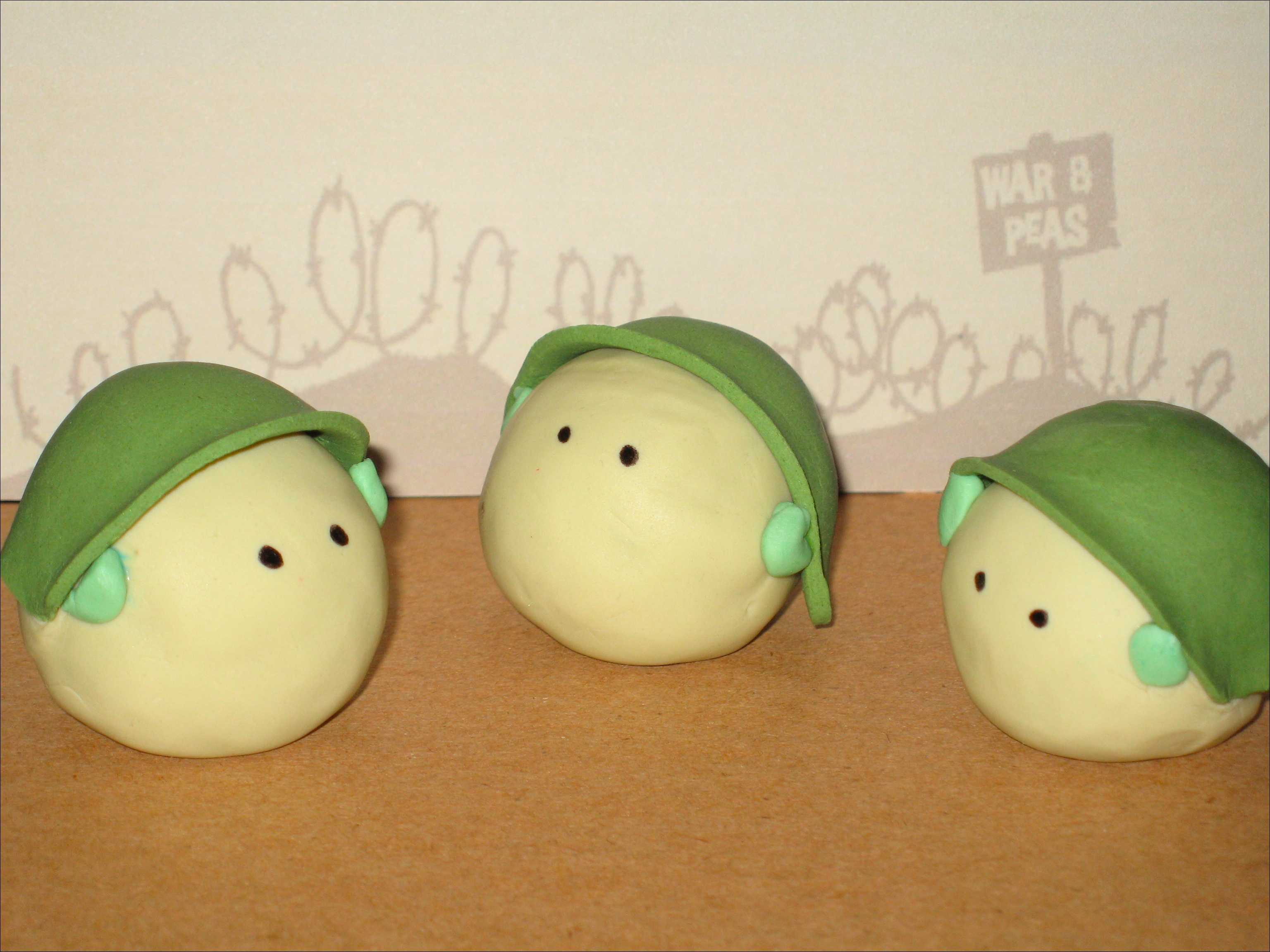 War And Peas cake