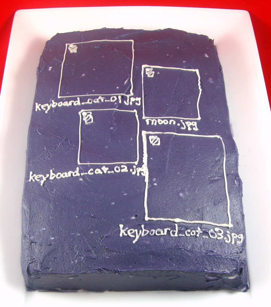 Anatomy of a T shirt cake