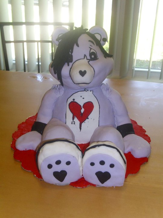 Emo Bear cake