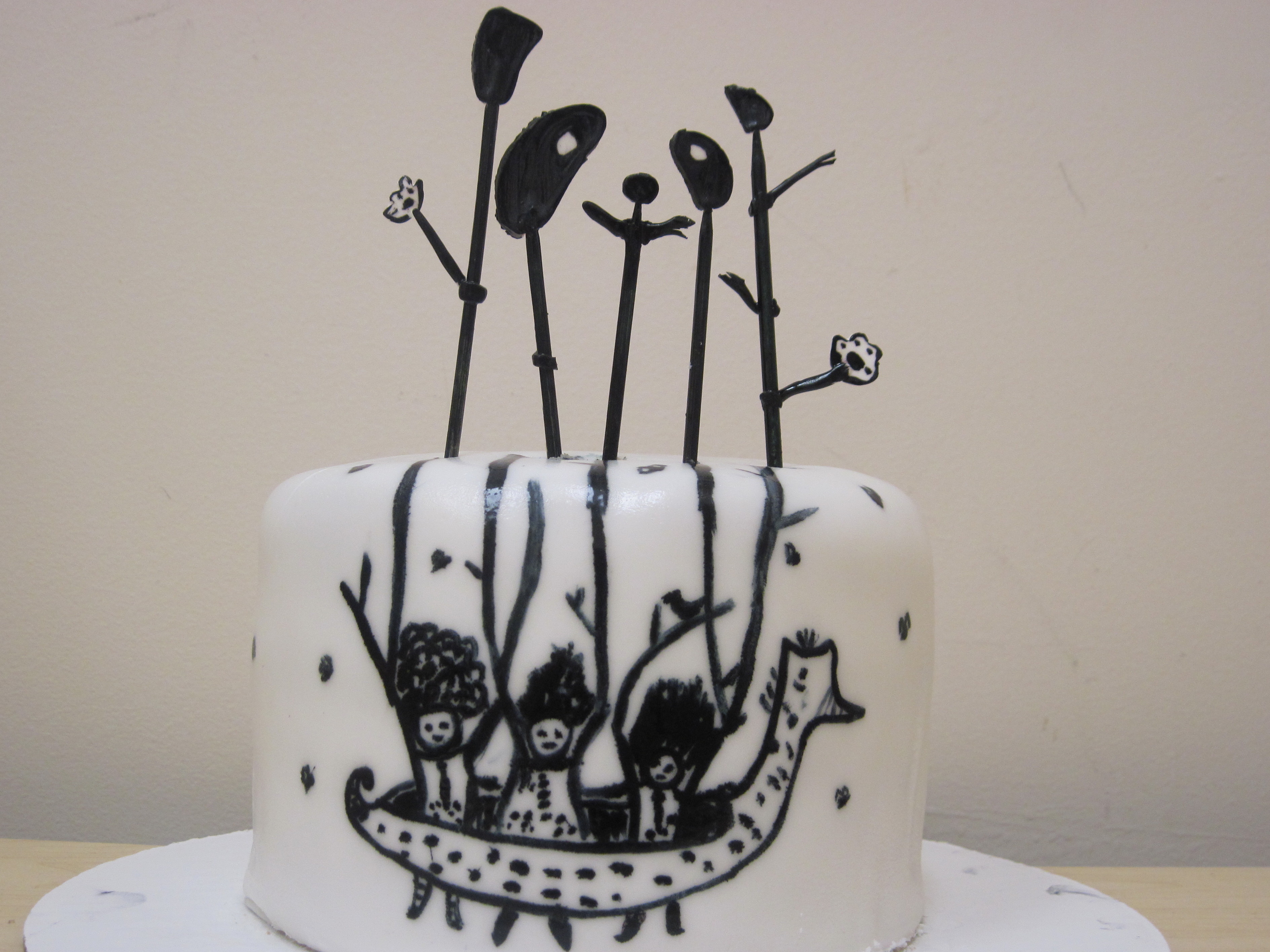 Fake Pandas Have More Fun cake
