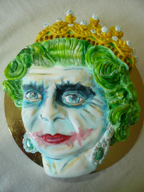 God Save the Villain cake