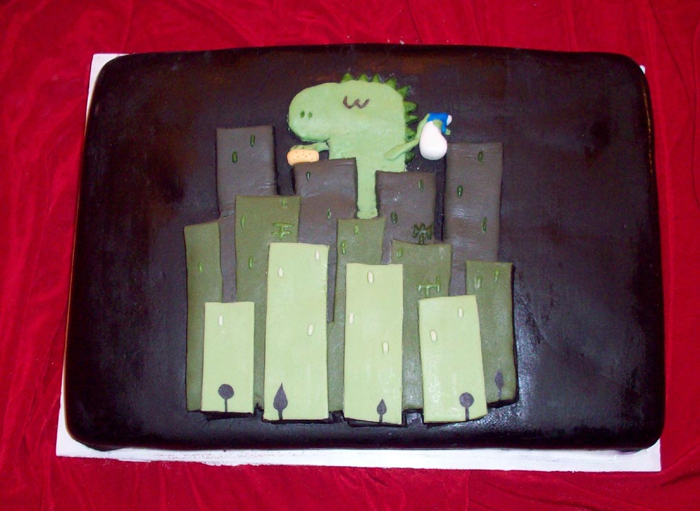 Clean Monster cake