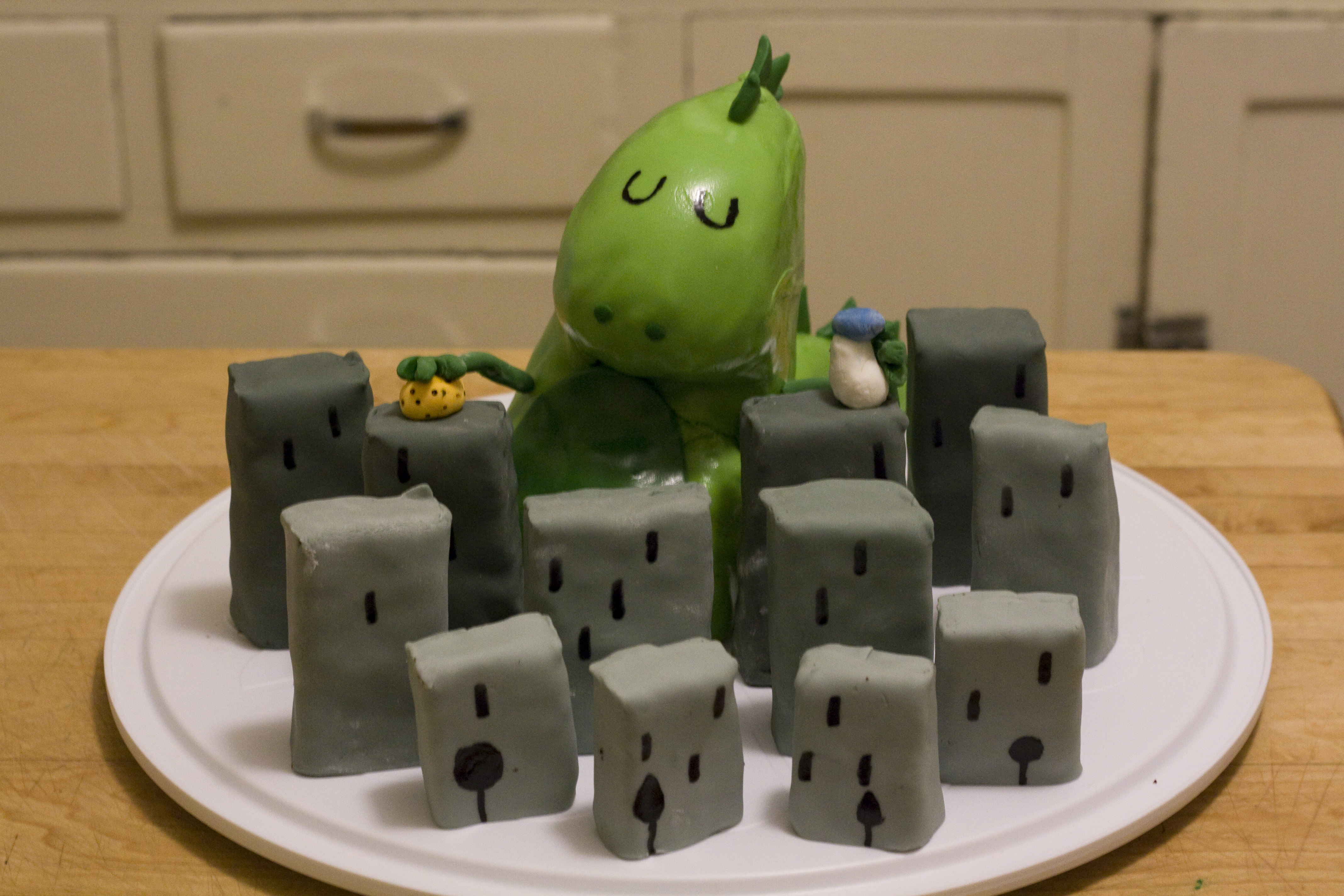 Clean Monster cake