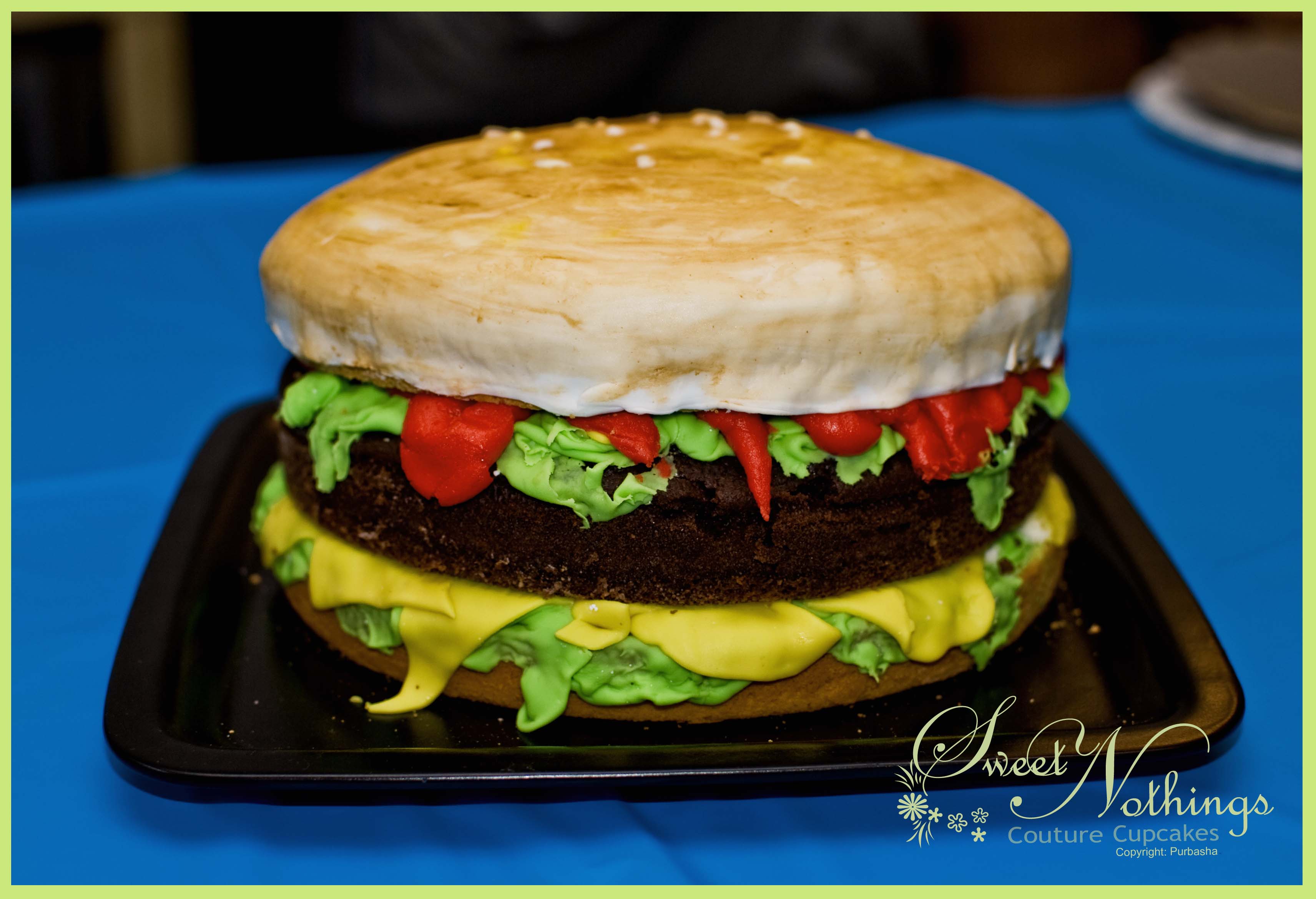 Burgervetica cake