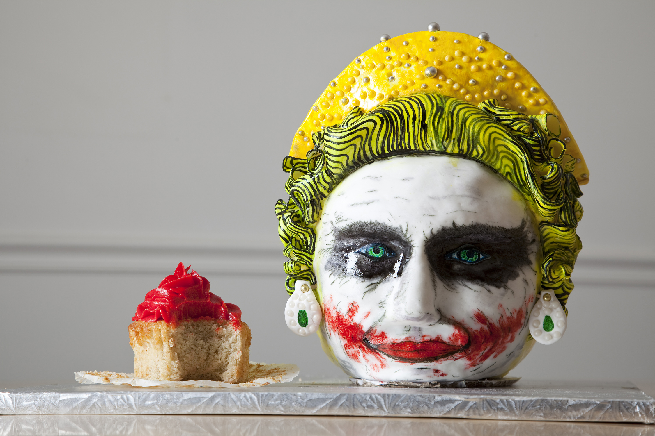 God Save the Villain cake