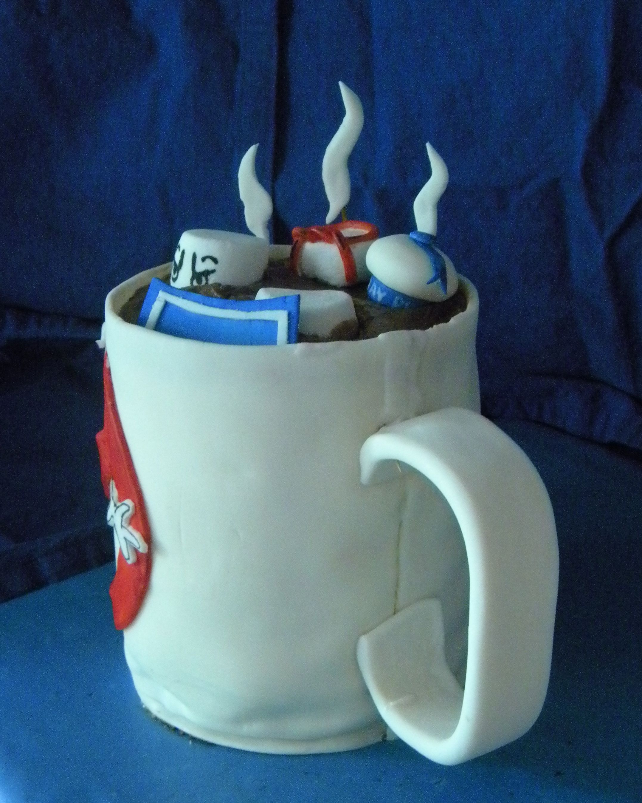 Something Strange In Your Beverage cake