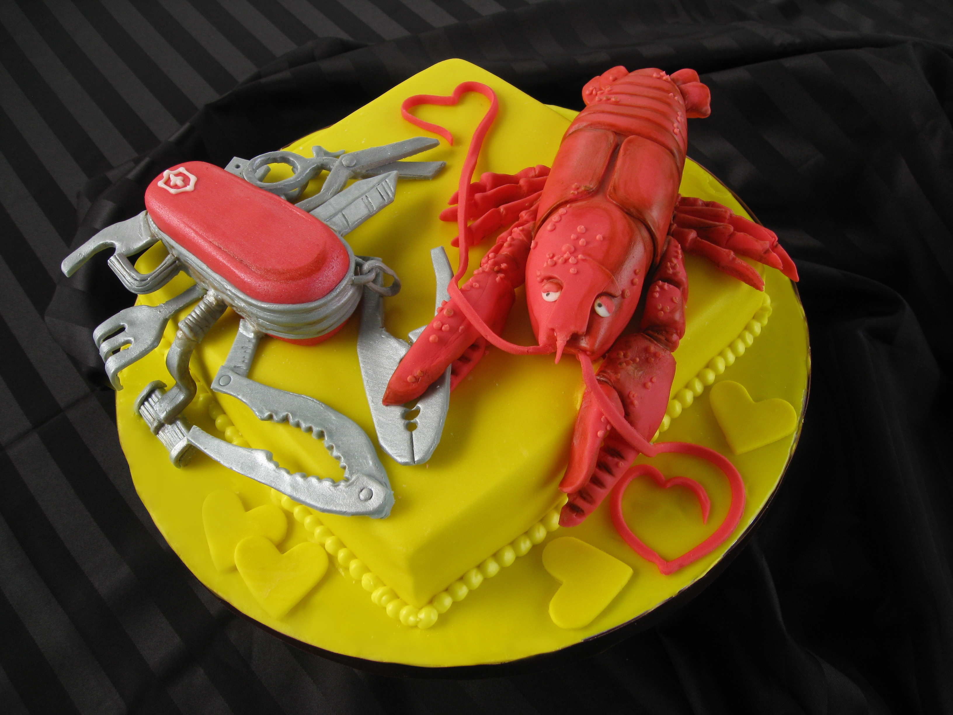 The Crayfish Crush cake