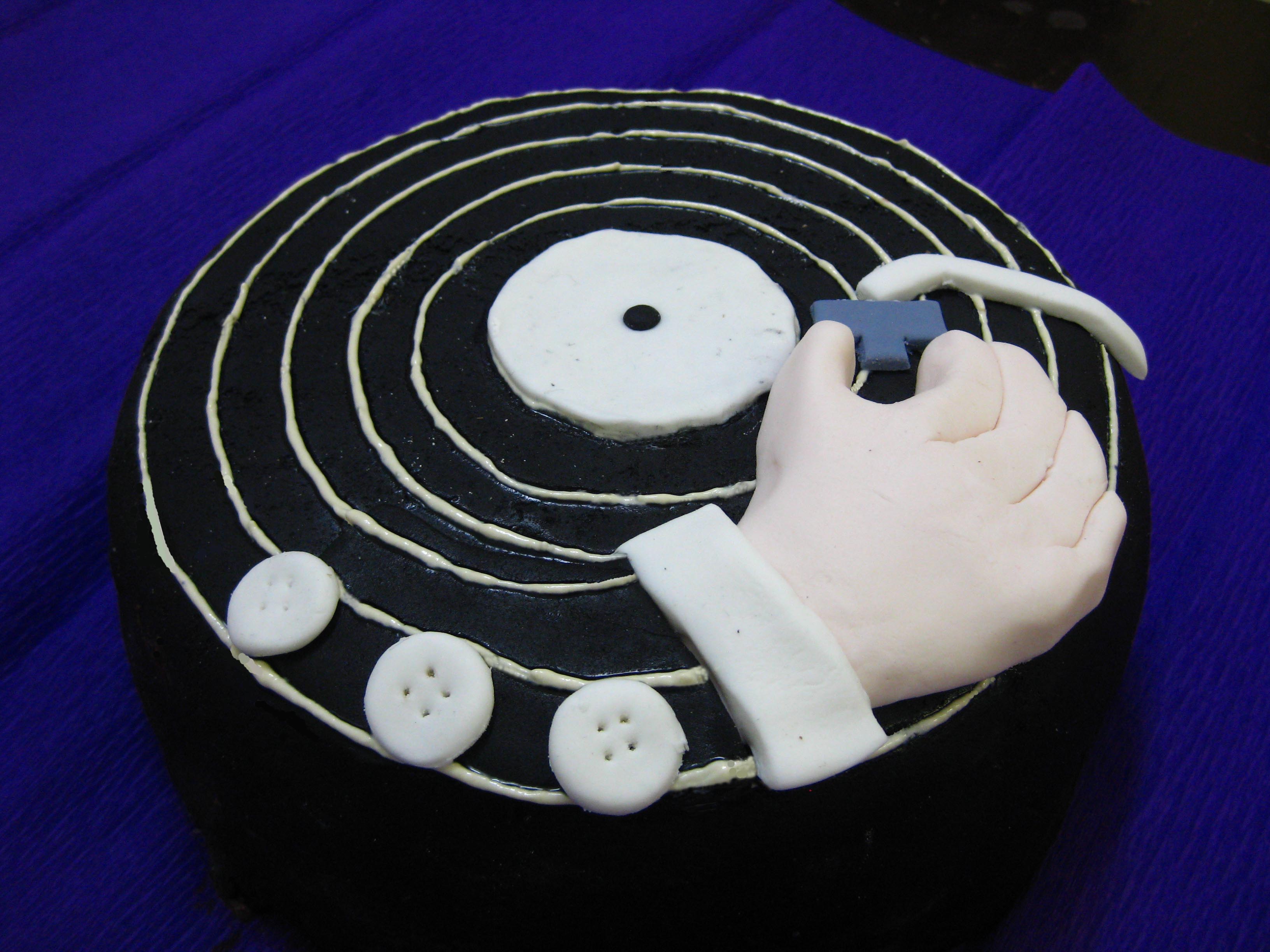 Music Business Remastered cake