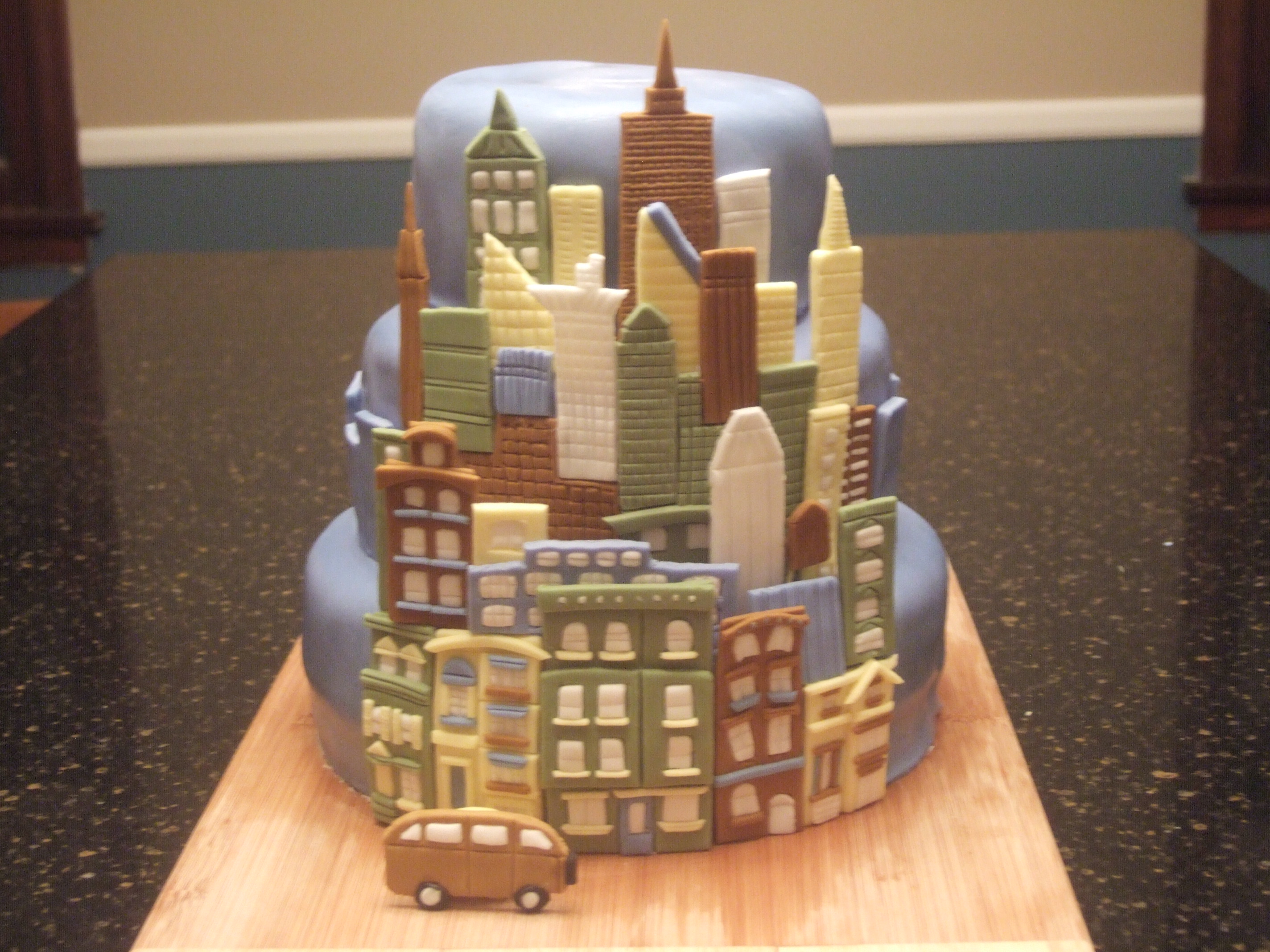 Still Life With Van cake