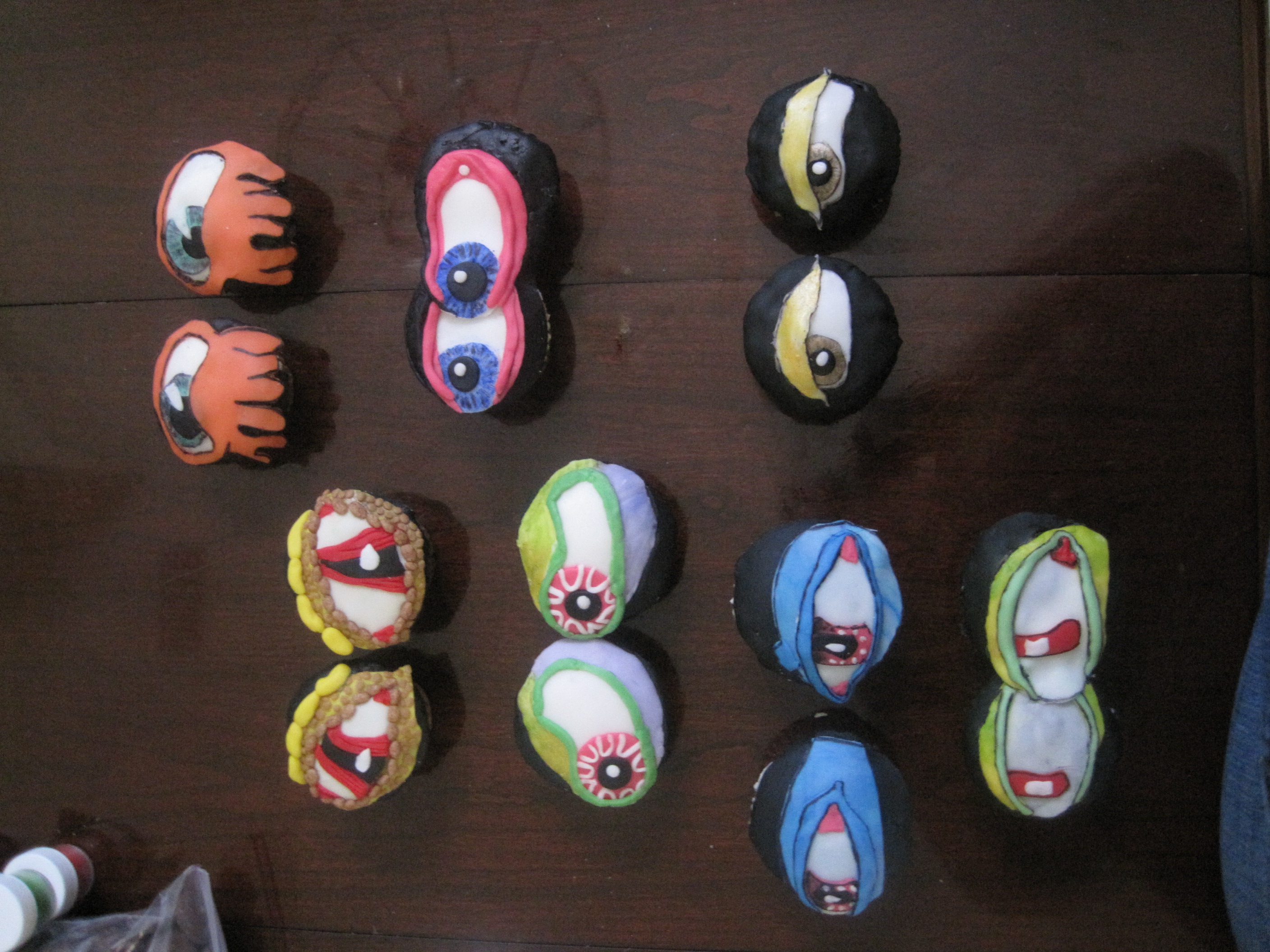 Eyes in the Dark cake