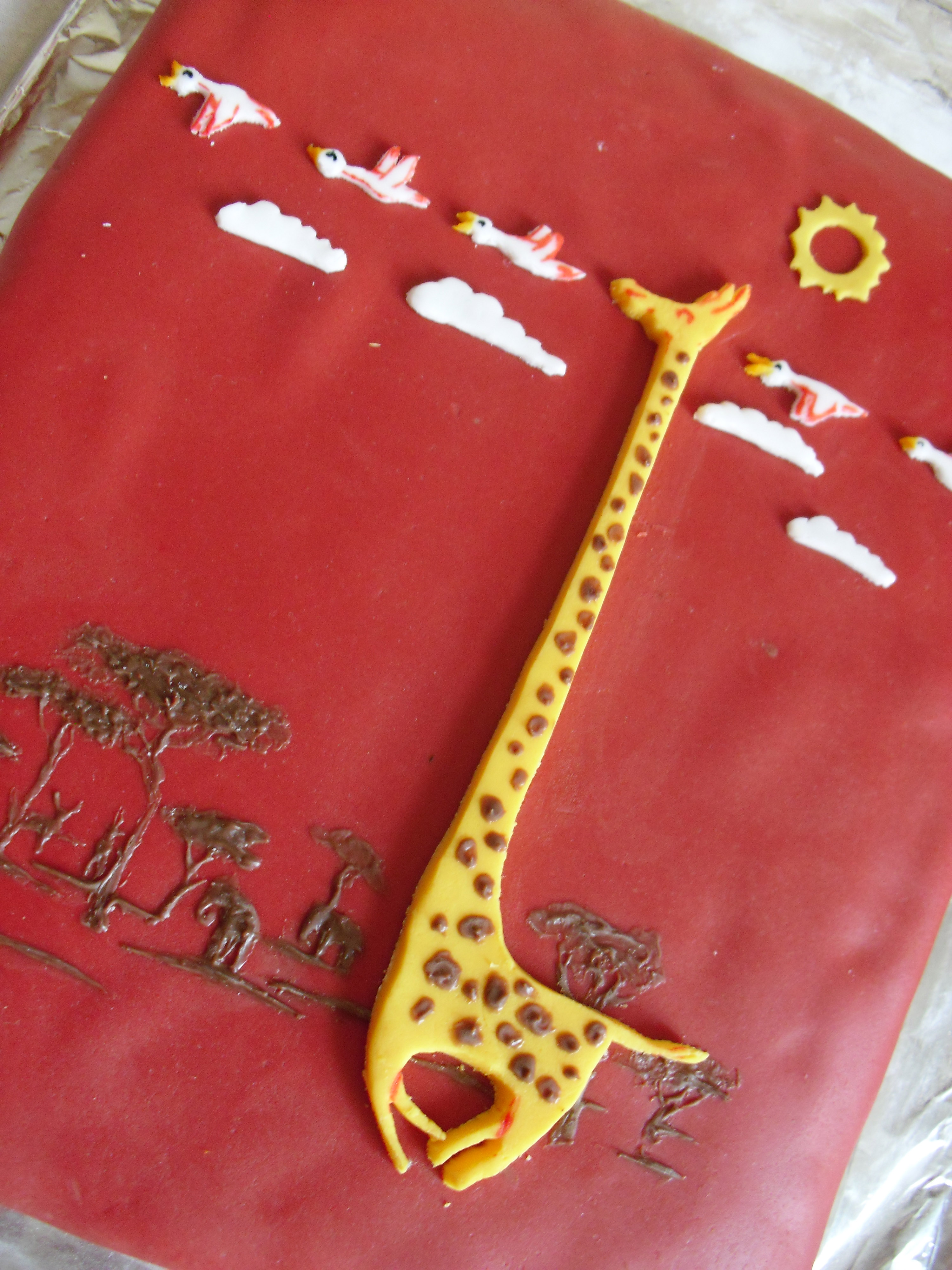 I'm Like a Bird! cake