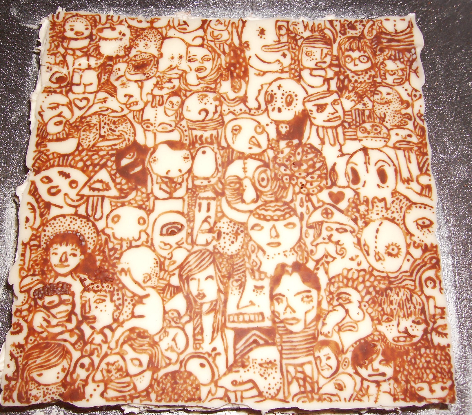 Ugly Drawings cake