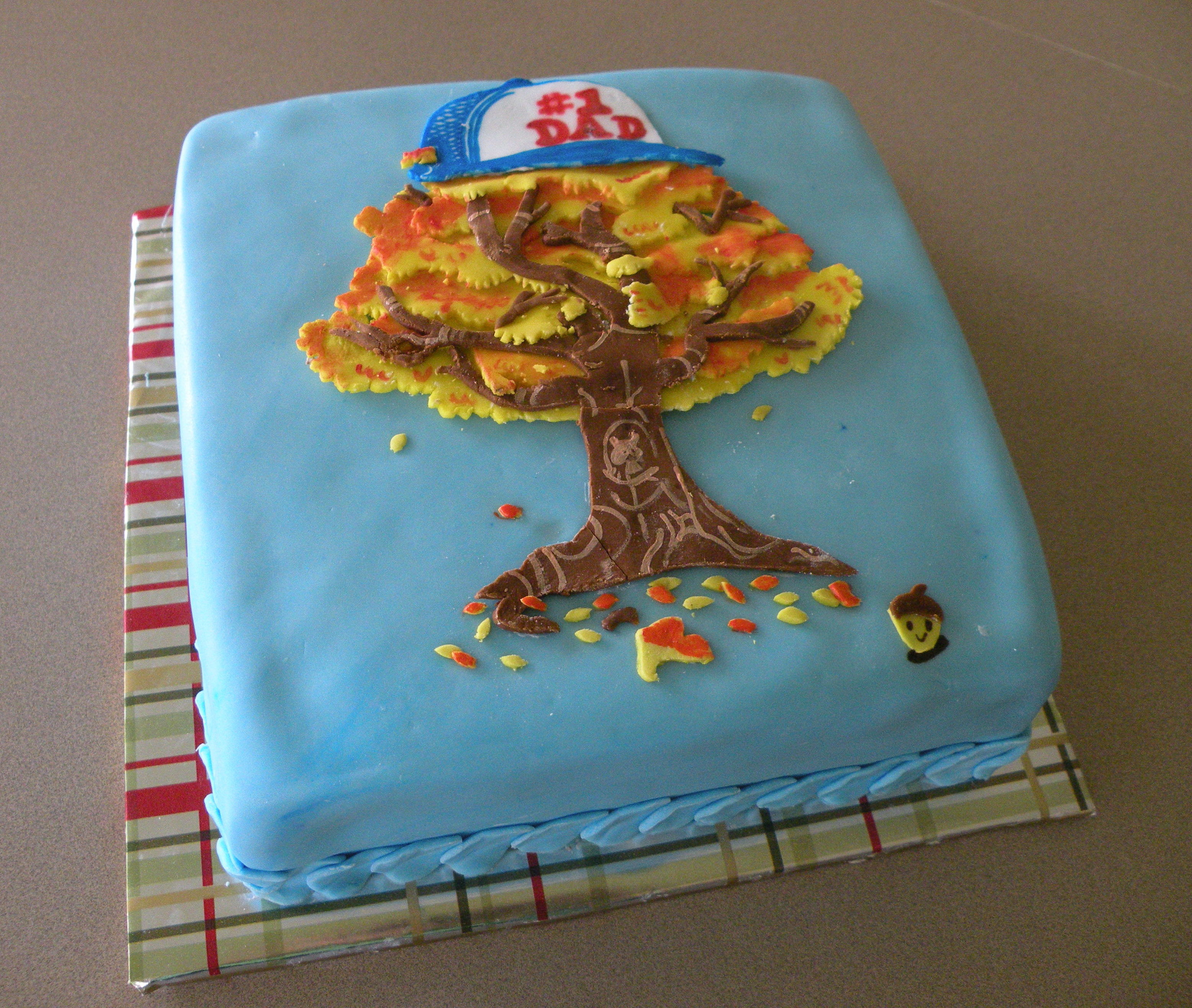 Father Grows Best! cake