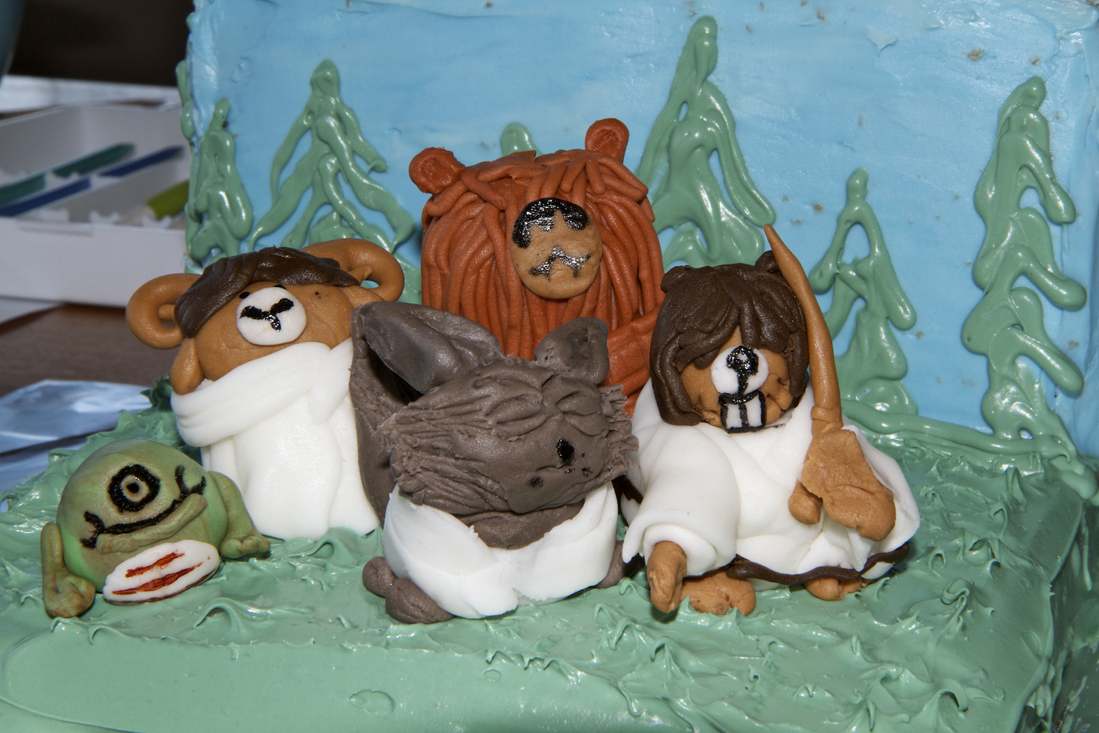 May the Forest be With You cake